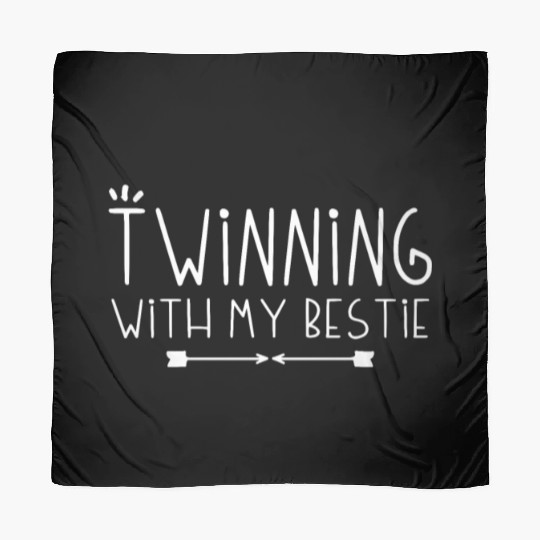 Twinning With My Bestie Spirit Week Twin Day Scarves