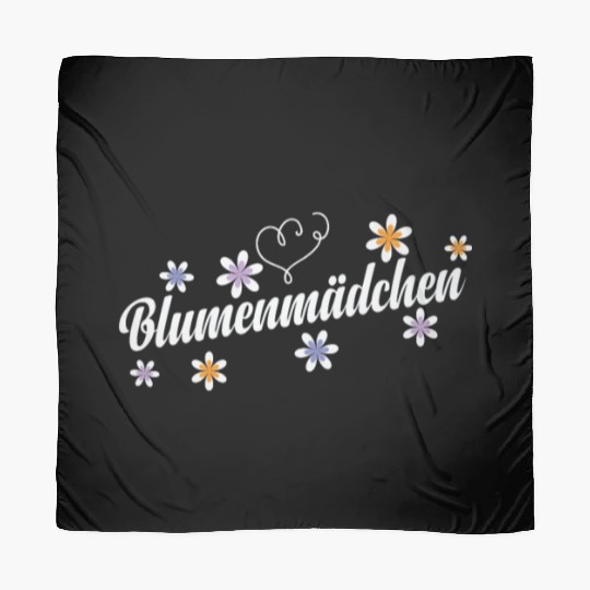 Flower Girl scatter Basket Wedding Flowers Scarves