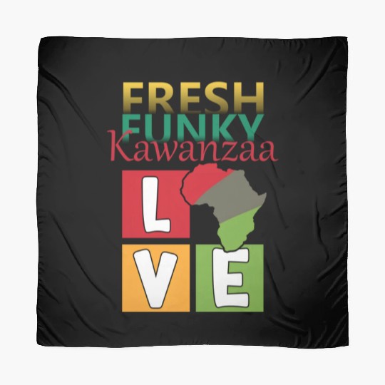 Kwanzaa Celebration with a Fresh Funky Twist Scarves