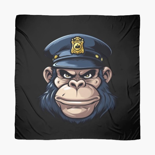 Monkey policeman Scarves