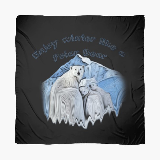 Enjoy winter like a polar bear Scarves