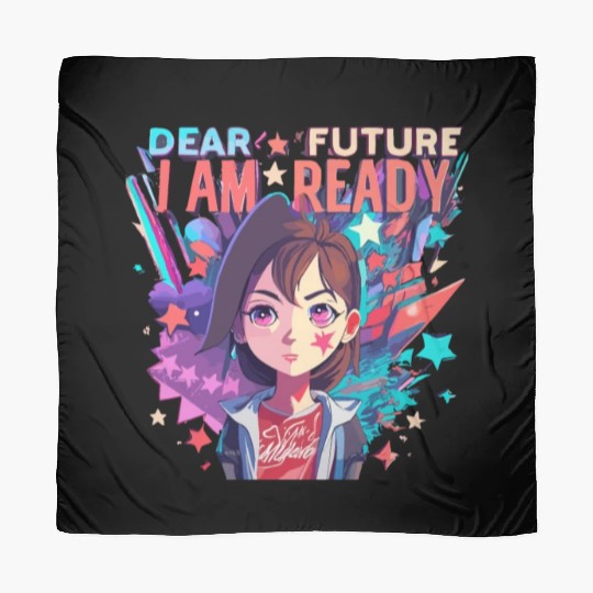 Nye Dear Future I Am Ready Cheers To A New Year Scarves