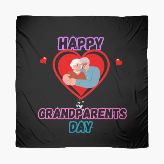 Happy Grandparents Day Scarves