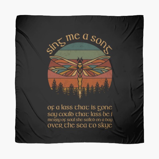 Outlander Theme Sing Me A Song Trees Dragonfly Scarves