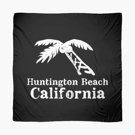 Huntington Beach California Palm Tree Souvenirs Scarves