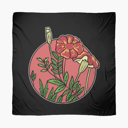 Mexican Marigold Nature Lover Gift Scarves