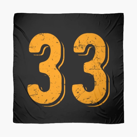 33 Number Vintage Hey Arnold Scarves