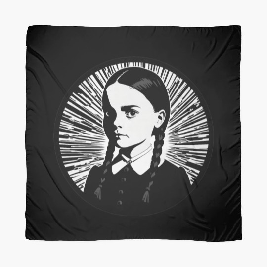 Wednesday Addams Scarves