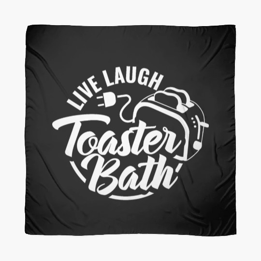 Live Laugh Toaster Bath 2 Scarves
