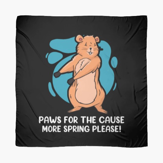 Groundhog Day 2024 Enthusiast February 2nd Scarves