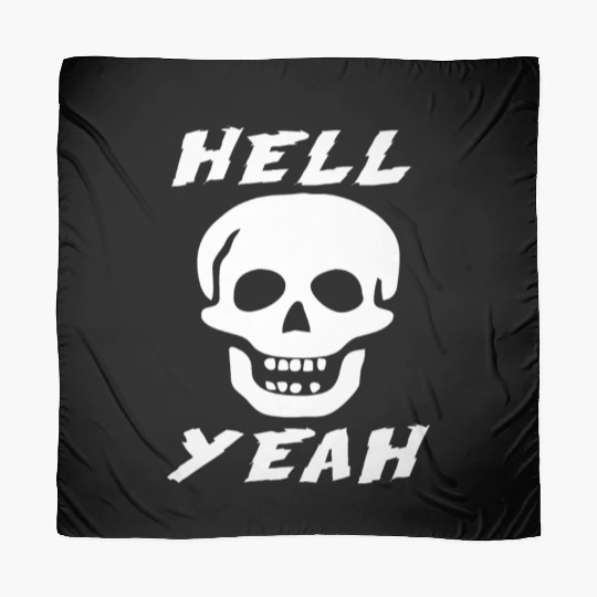 Stone Cold skull hell yeah Scarves