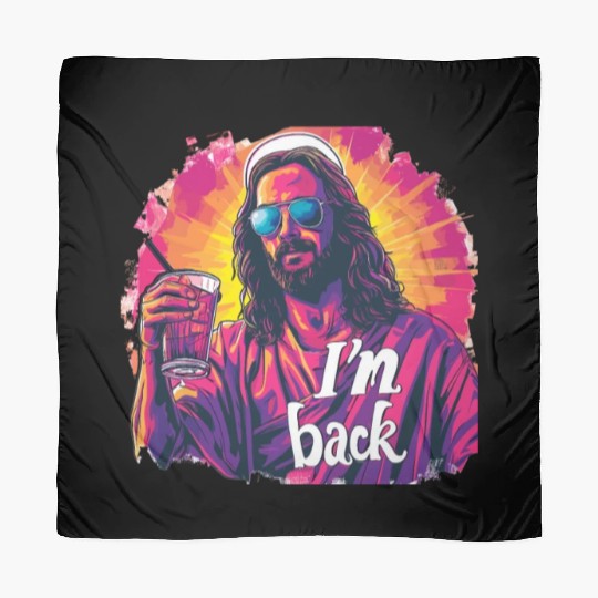 Jesus Christ Easter I'm Back Party Scarves