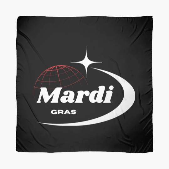 Mardi Gras Celebration Scarves, sublimate designs