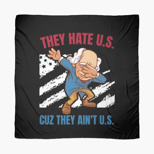 They E Us Cuz They Ain'T Us 4Th Of July Scarves