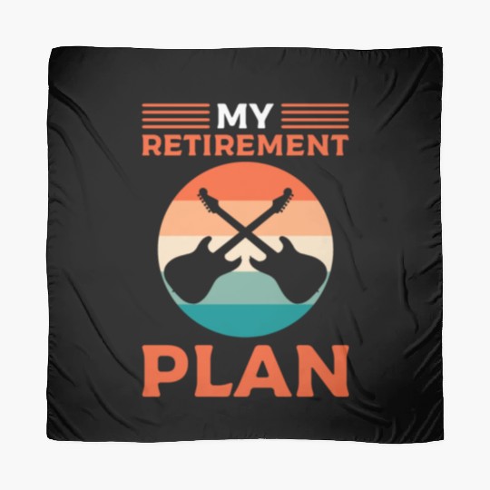 My Retirement Plan Guitar Tech Scarves