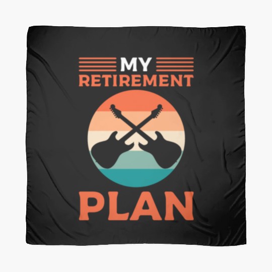 My Retirement Plan Guitar Tech Scarves