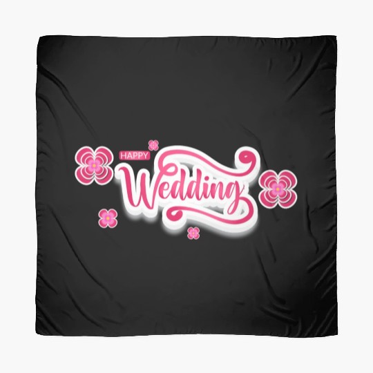 Happy Wedding Scarves