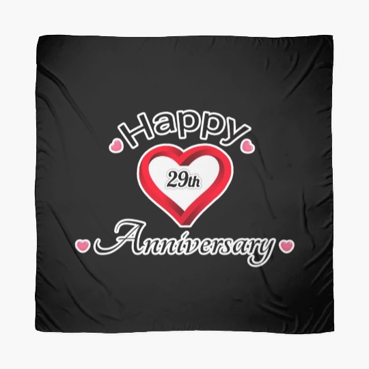 anniversary 29th Scarves