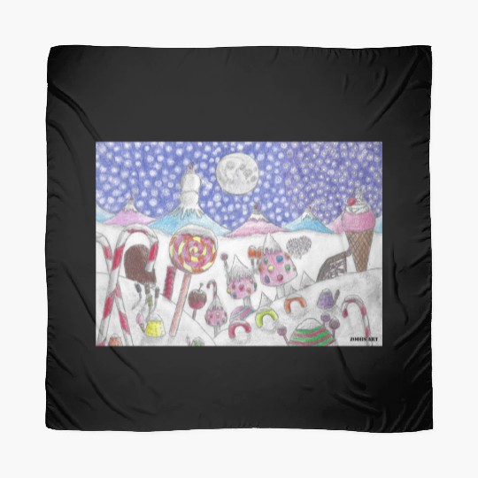 The Nutcracker Christmas Candy Land Scarves