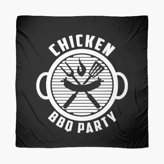 Chicken BBQ Party - BBQ Barbeque Scarves