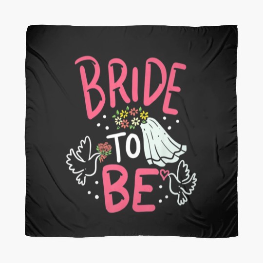 Bride To Be Engagement Marriage Bachelorette Party Scarves