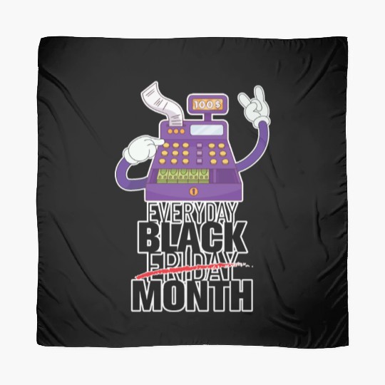 Everyday Black Friday Month Scarves