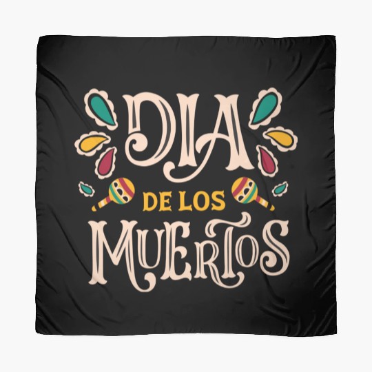Exclusive Dia de los Muertos designs Scarves