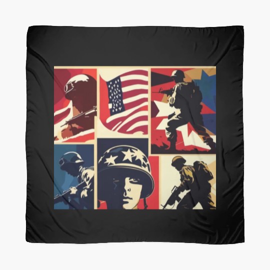 Memorial Day 6 Scarves