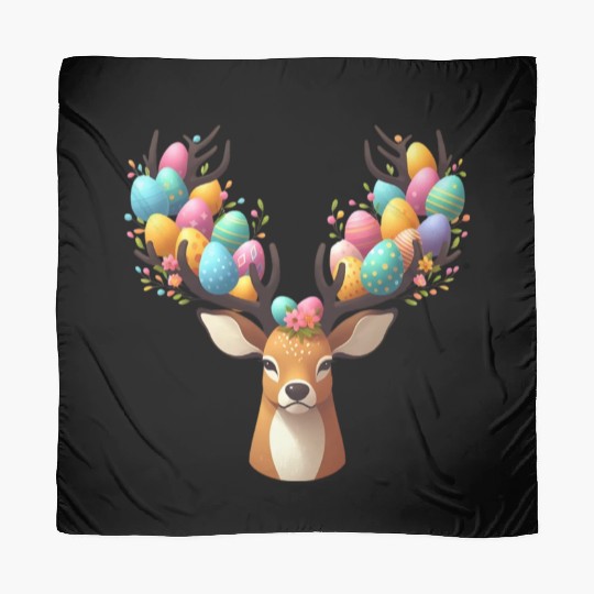 A Deer's Easter Surprise Scarves