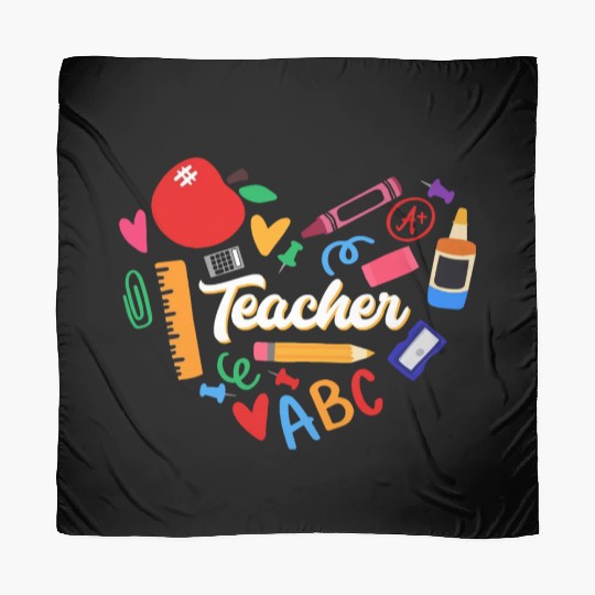 School Teacher, Teacher Appreciation Scarves