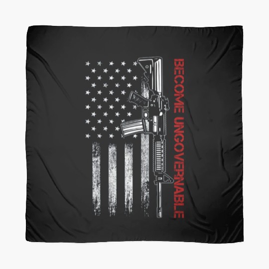 Become Ungovernable American USA Flag Scarves