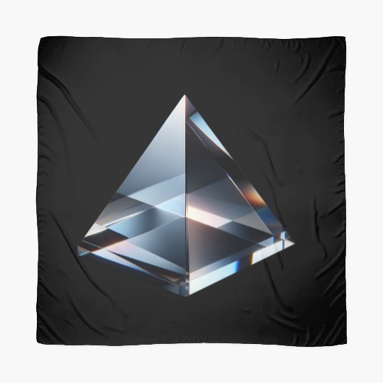 Reflective Glass Pyramid Scarves