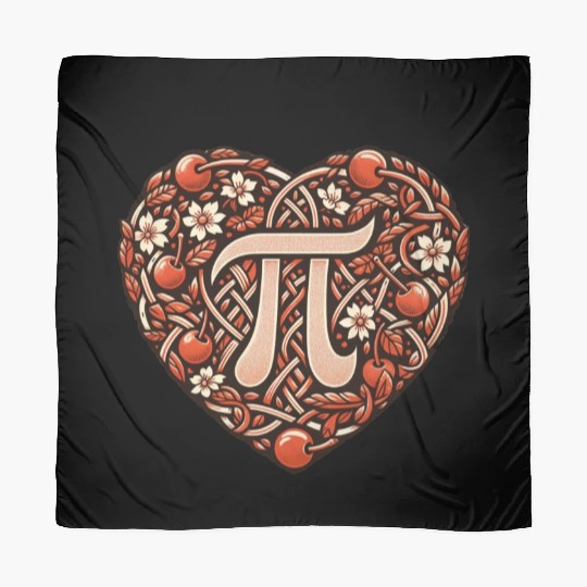 Cherry PI Day Scarves