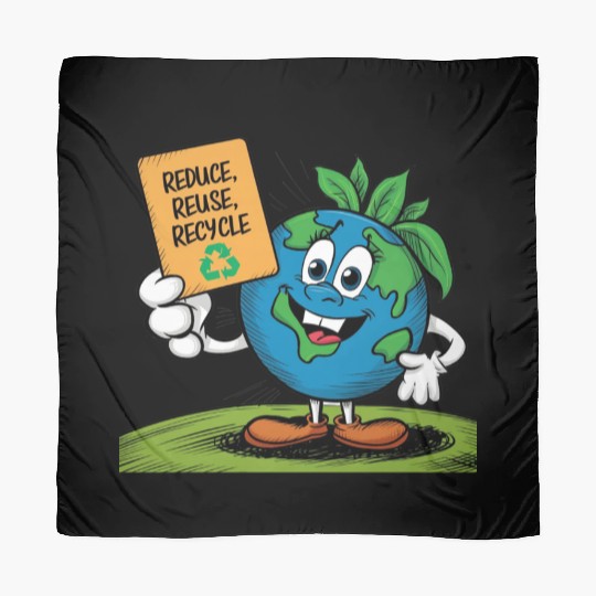 Reduce, Reuse, Recycle Earth day - April 22 Scarves