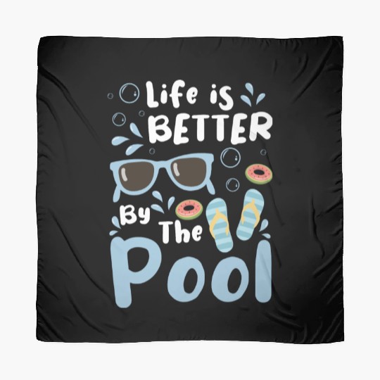 Pool Summer Pool Party Scarves