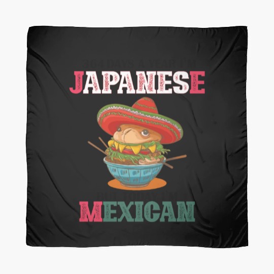Days japanese Today Mexican Cinco De Mayo ramen Scarves