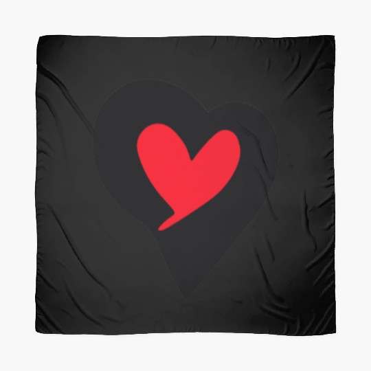 Saint Valentin Heart stylish Logodesign t'Scarves