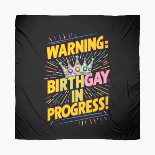 Birthgay Gay Pride Flag Pride Month Equal Rights Scarves