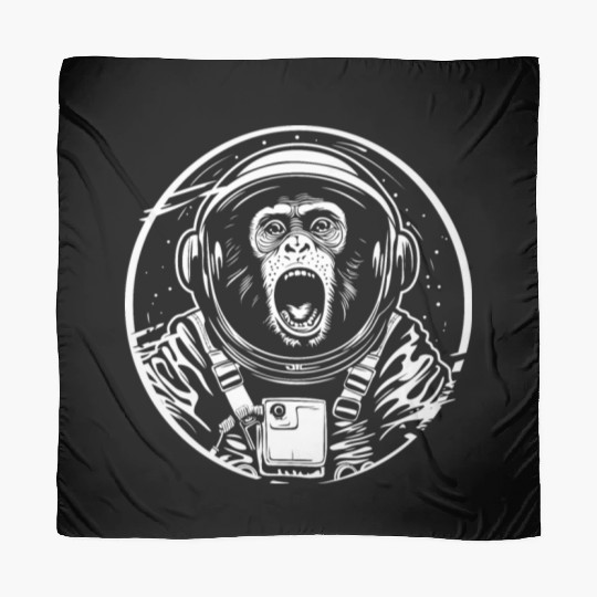 Astronaut Monkey Scarves