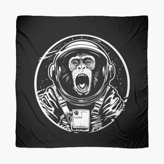 Astronaut Monkey Scarves