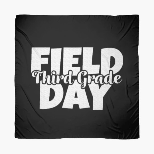 Field Day 2024 3rd Third Grade School Teacher Scarves
