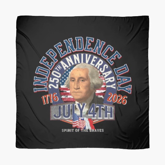 Independence Day 250th Patriot Portrait Scarves