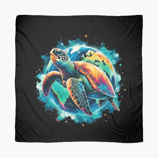 Earth Day Restore Sea Turtle Scarves