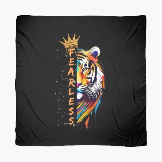 FEARLESS LIKE TIGER Scarves