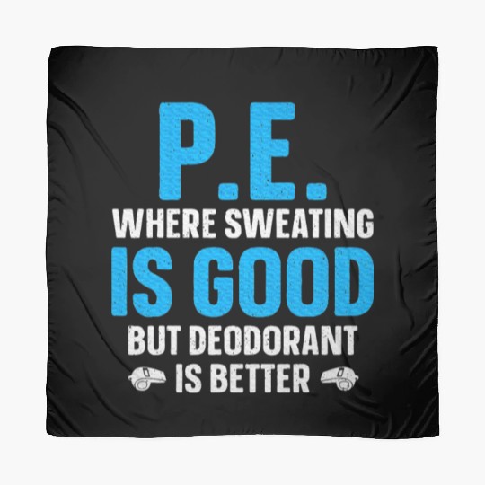 PE Teacher Art Gym Teacher Appreciation Scarves