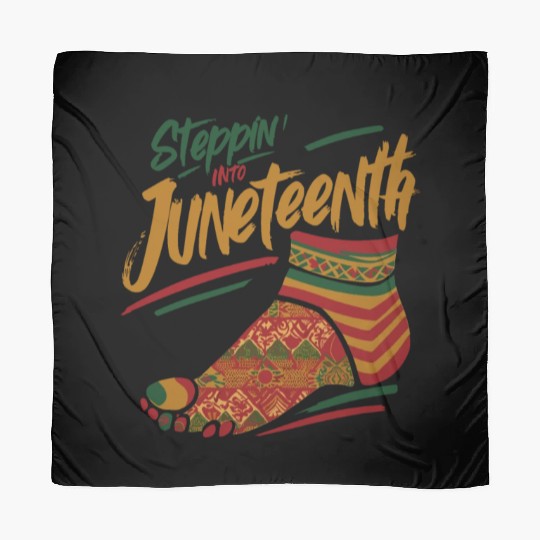Stepping into juneteenth 1865 independence day Scarves