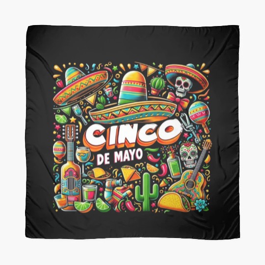 Cinco de Mayo Fiesta Scarves