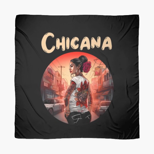 Chicana Lowrider Clothes Mexican American Scarves
