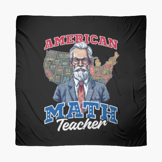 4th Of July Math Teacher American Math Teacher Scarves