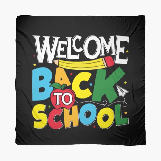 Welcome Back to school funny teacher gift Scarves
